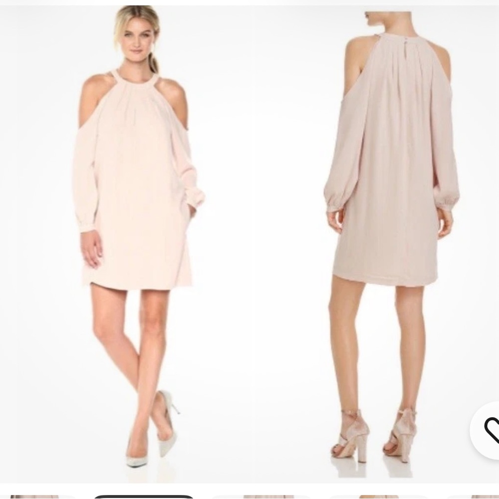 BCBGMaxAzria Blush Pink Mini Dress